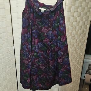 VINTAGE CHRISTIAN DIOR FLOWERED SKIRT